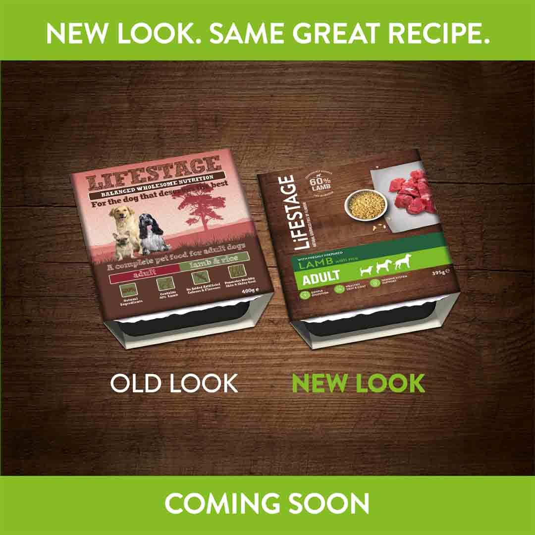 Lifestage Adult Lamb and Rice Dog Food 7x395g Wet Dog Food