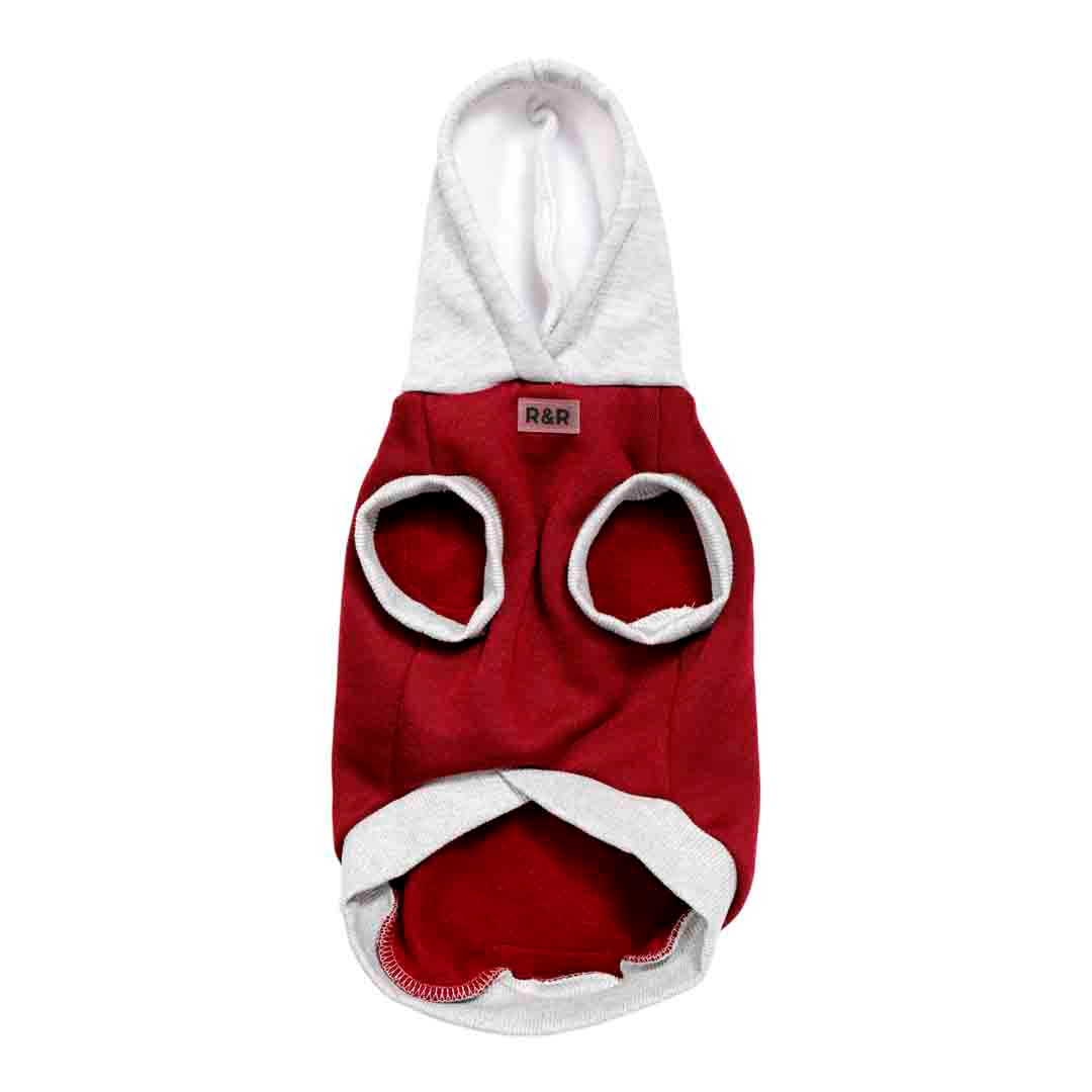 Rufus & Rosie Sleeveless Hoodie Small Dog Coat Jollyes