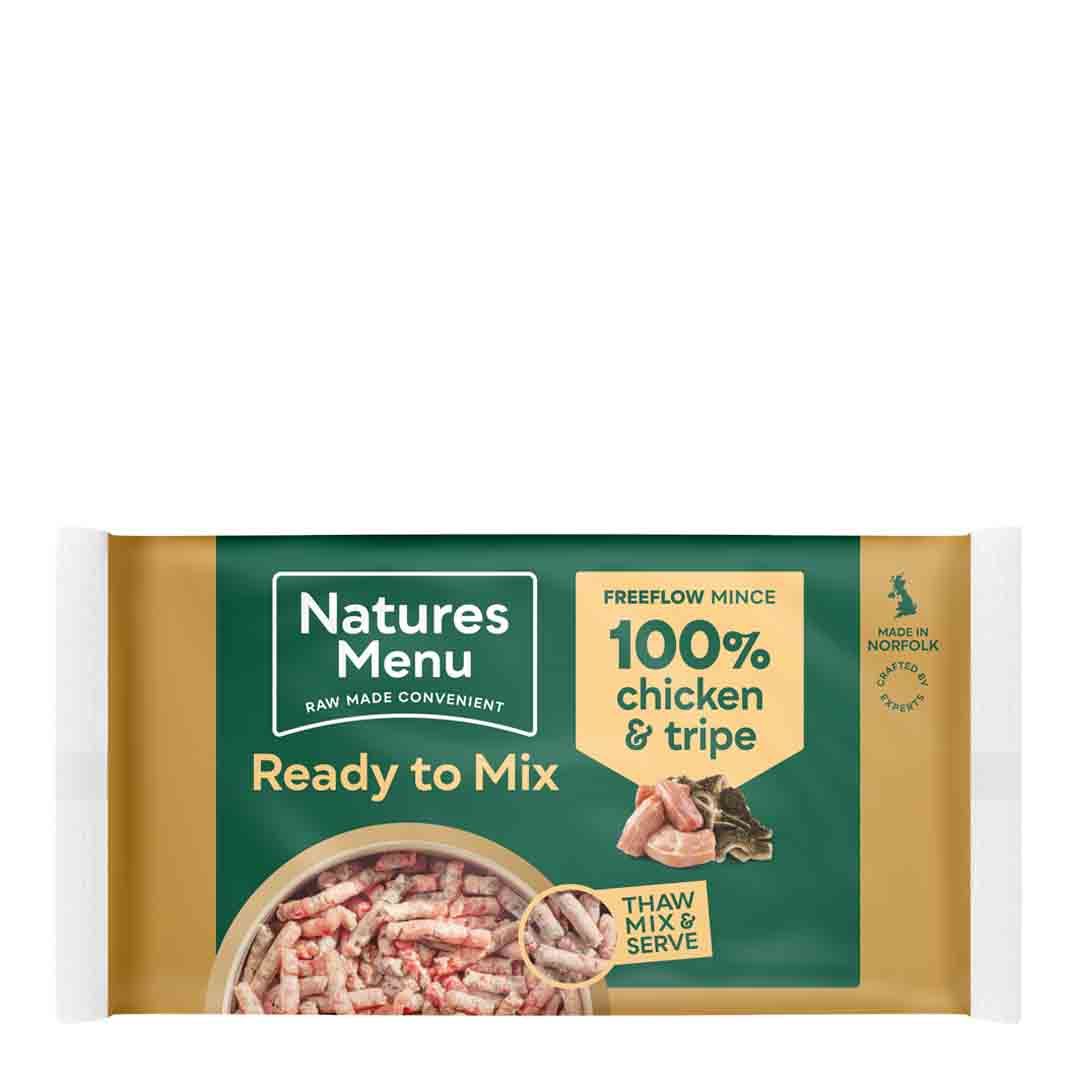 Natures Menu Frozen Freeflow Chicken And Tripe 2kg Frozen Dog Food