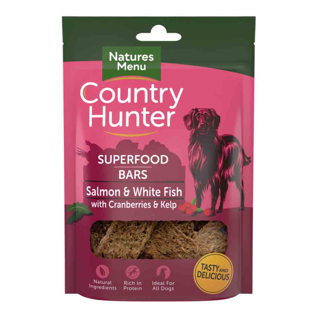 Natures menu Natures Menu 38 White Salmon Adult Dry Dog Food pet food packaging