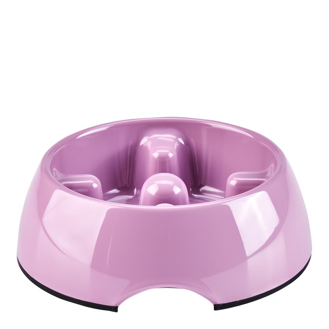 Dogit Anti Gulp Bowl Pink Small Dog Bowls