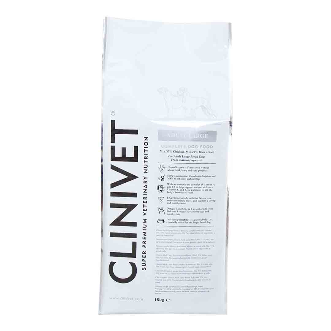 Clinivet Clinivet Adult Dry Dog Food pet food packaging