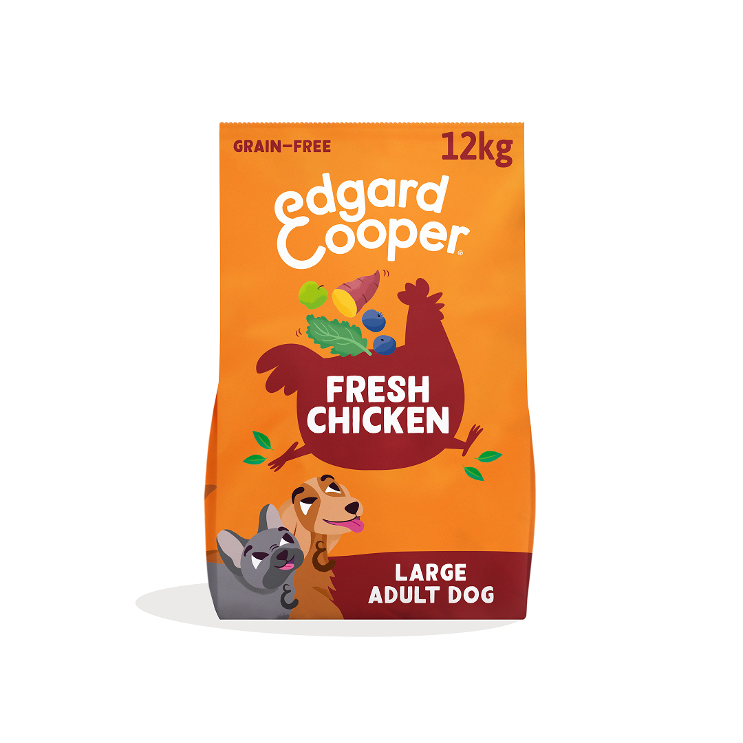 Jollyes Brand Jollyes Brand Edgard 38 Cooper Chicken Adult Dry Dog Food pet food packaging