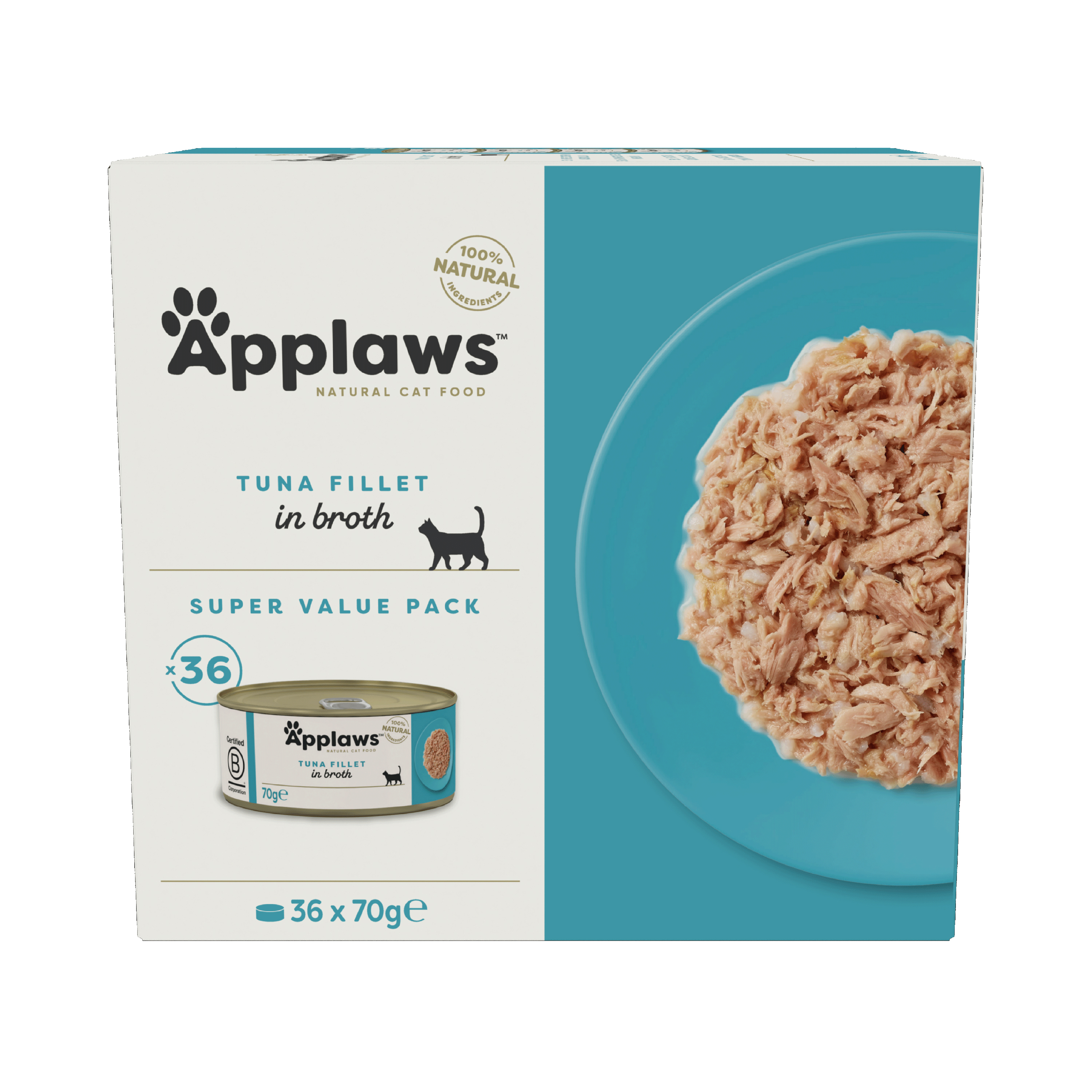Applaws Applaws Broth Tuna Adult Wet Cat Food pet food packaging