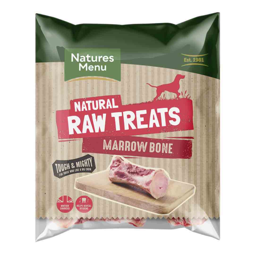 Natures Menu Raw Chews Beef Marrow Bone 400g Dog Chews