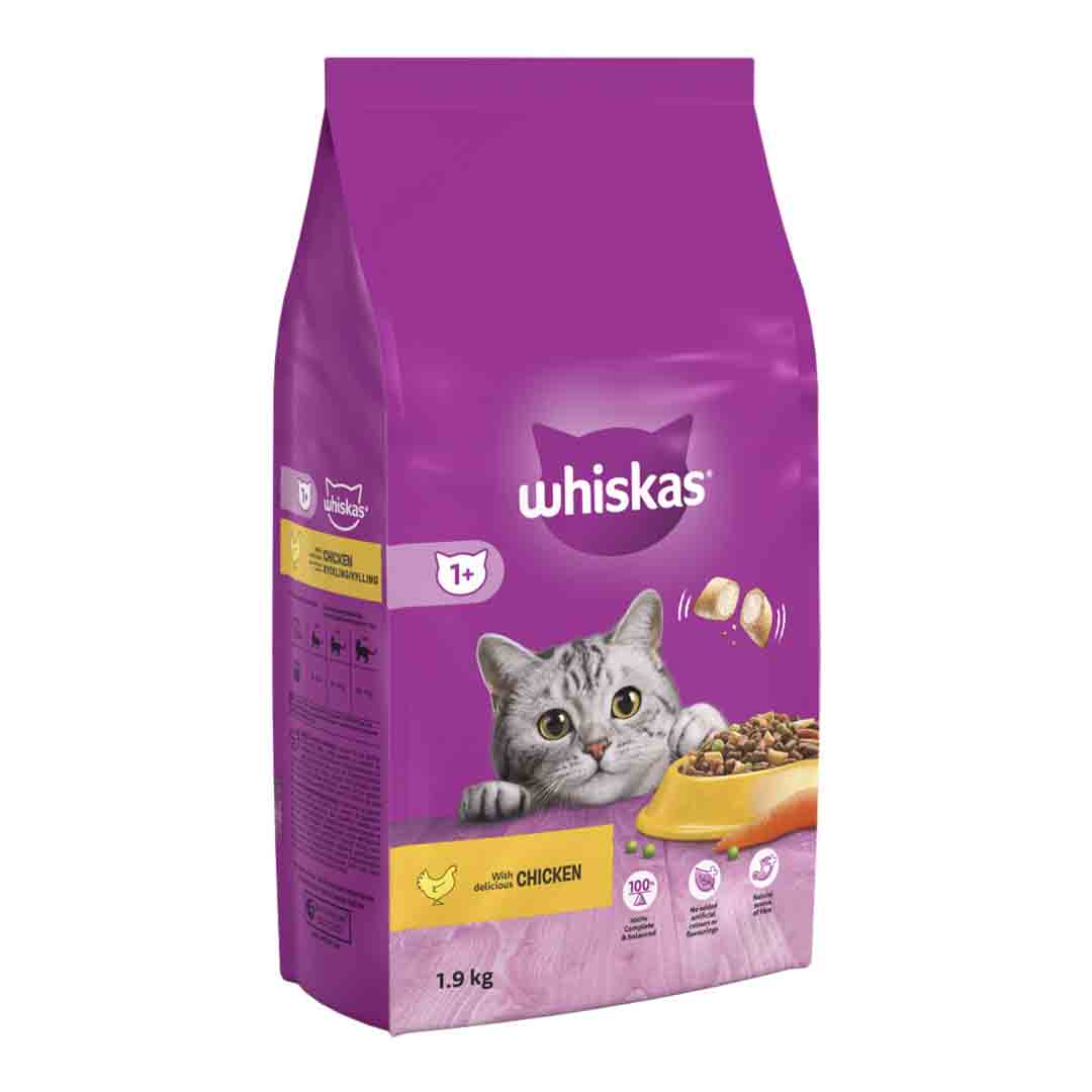 Whiskas Adult Chicken| Dry Cat Food