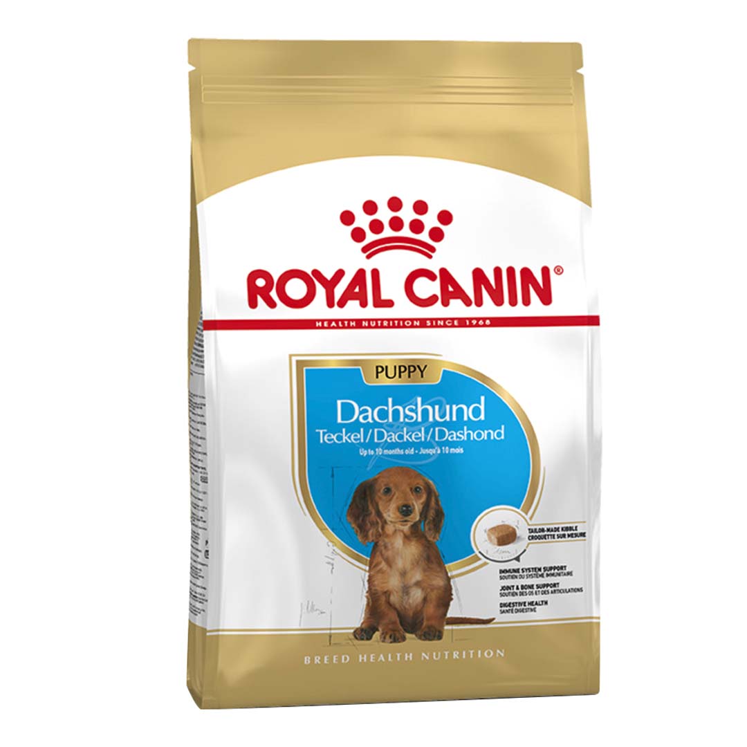 Royal Canin Royal Canin Dachshund Puppy Dry Dog Food pet food packaging