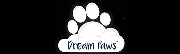 Dream Paws Box Hundebett – S/M, Blau, Mit Plüsch-Innenkissen & Rutschfester Unterseite
