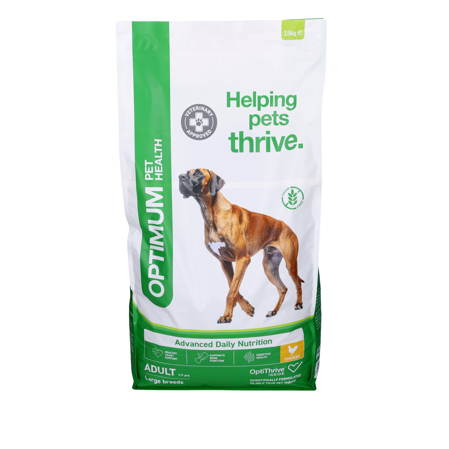Jollyes Brand Jollyes Brand Optimum Pet Health Adult Dry Dog Food pet food packaging