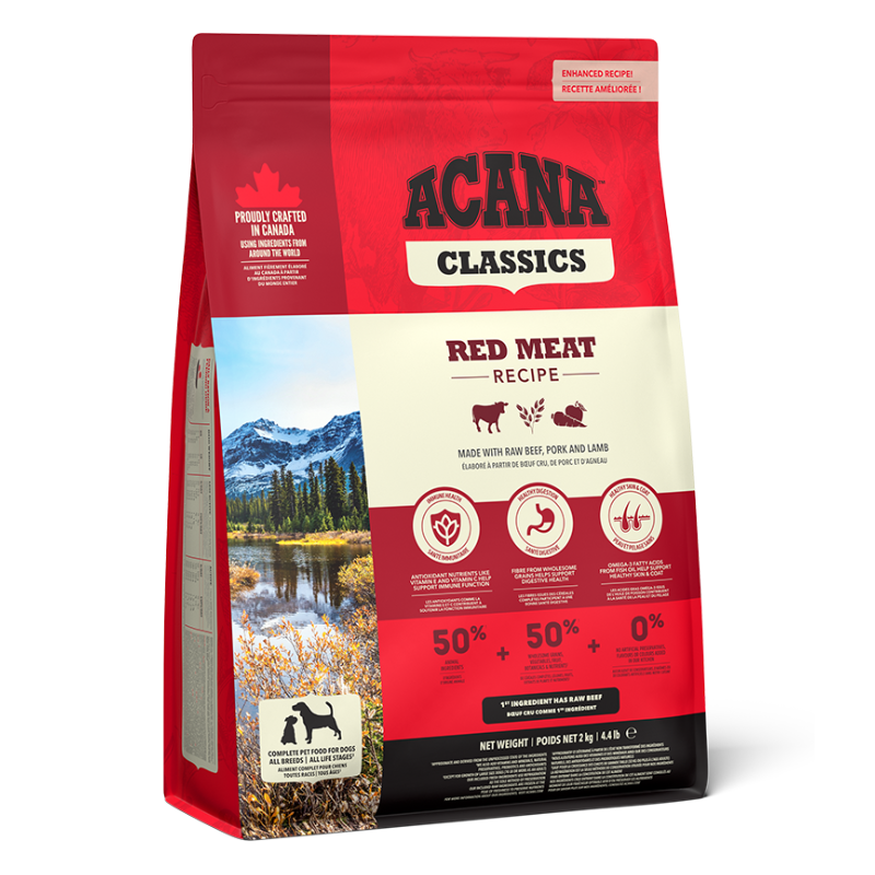 Jollyes Brand Jollyes Brand Acana Red Adult Dry Dog Food pet food packaging