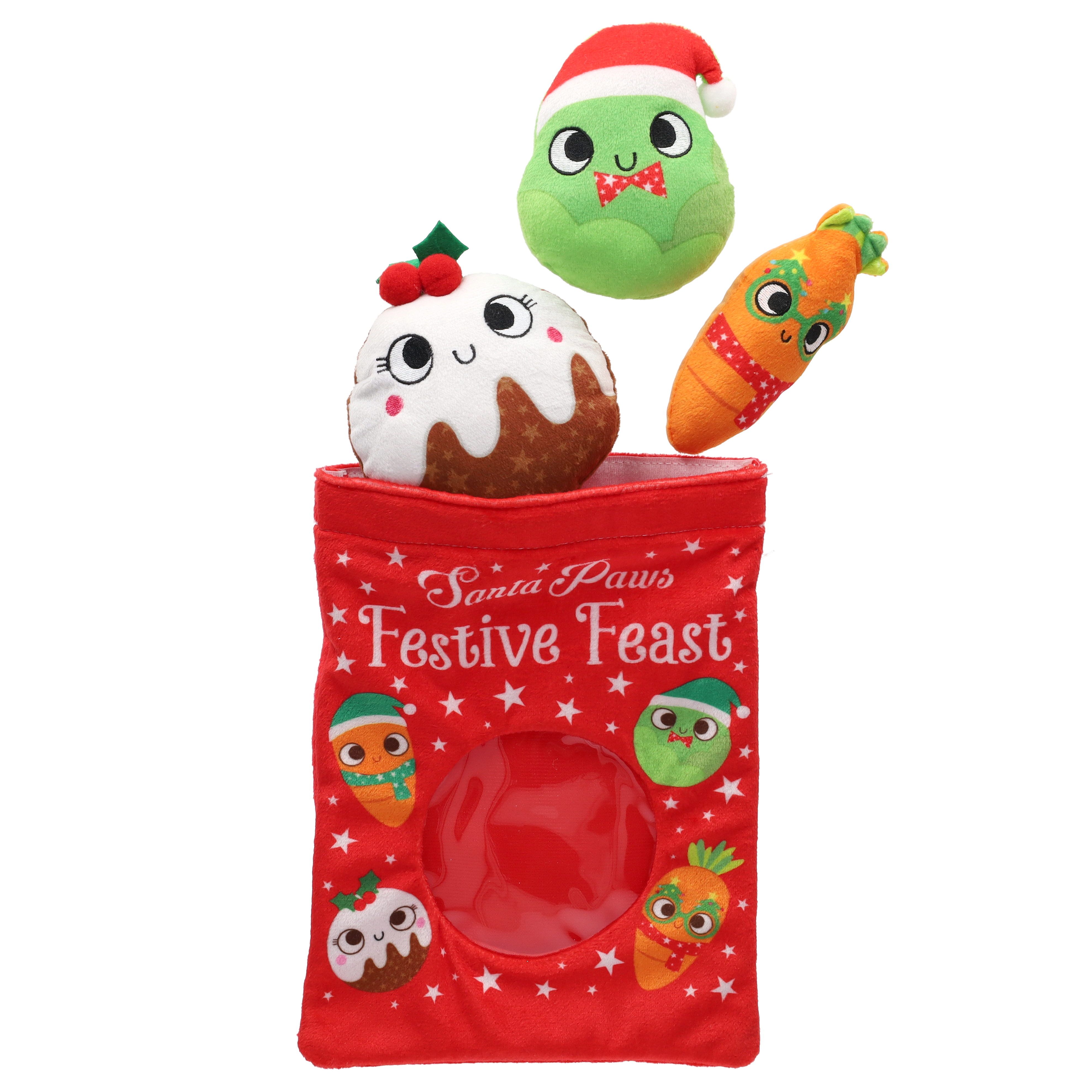 Smart Choice Hide & Seek Plush Festive Feast Dog Toy | Jollyes