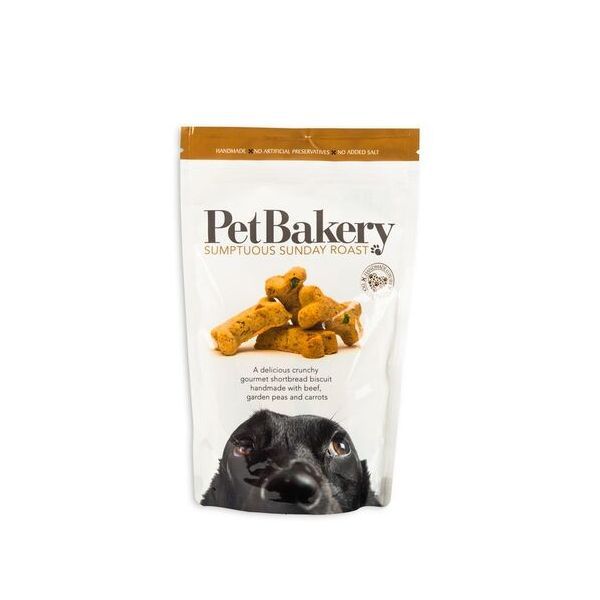 Pet Bakery Sumptuous Sunday Roast Dog Treats 190g Dog Biscuits