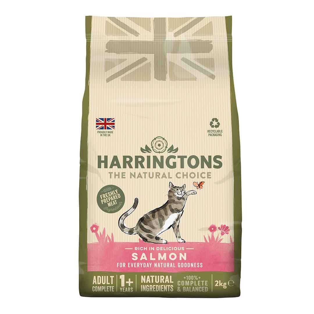 Harringtons Complete Dry Cat Food Rich in Salmon 2kg Dry Cat Food