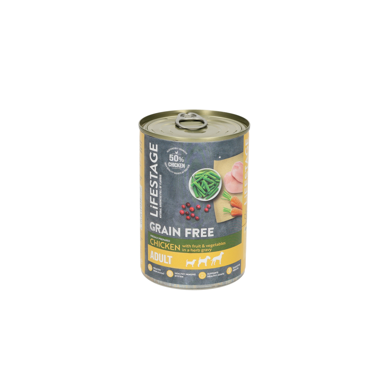 Lifestage Lifestage Fruit Chicken Adult Wet Dog Food pet food packaging