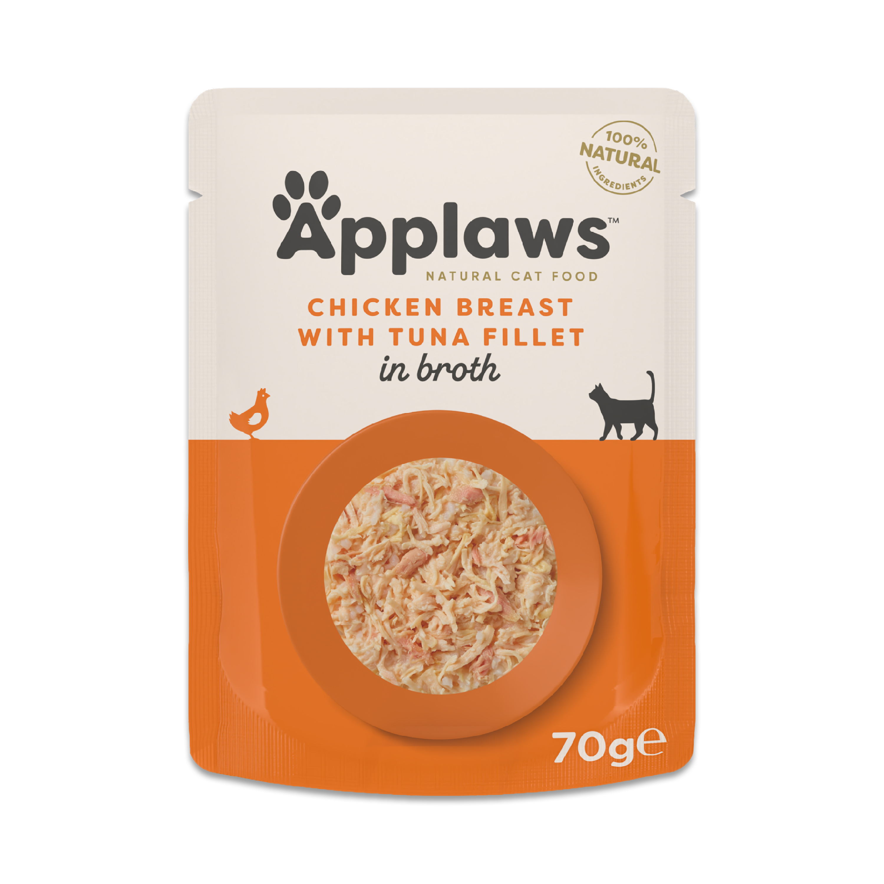 Applaws Applaws Broth Chicken Tuna Adult Wet Cat Food pet food packaging