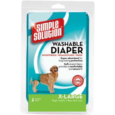 Simple Solution Diaper Garment Clamshell Extra Large | Dog Toilet Training