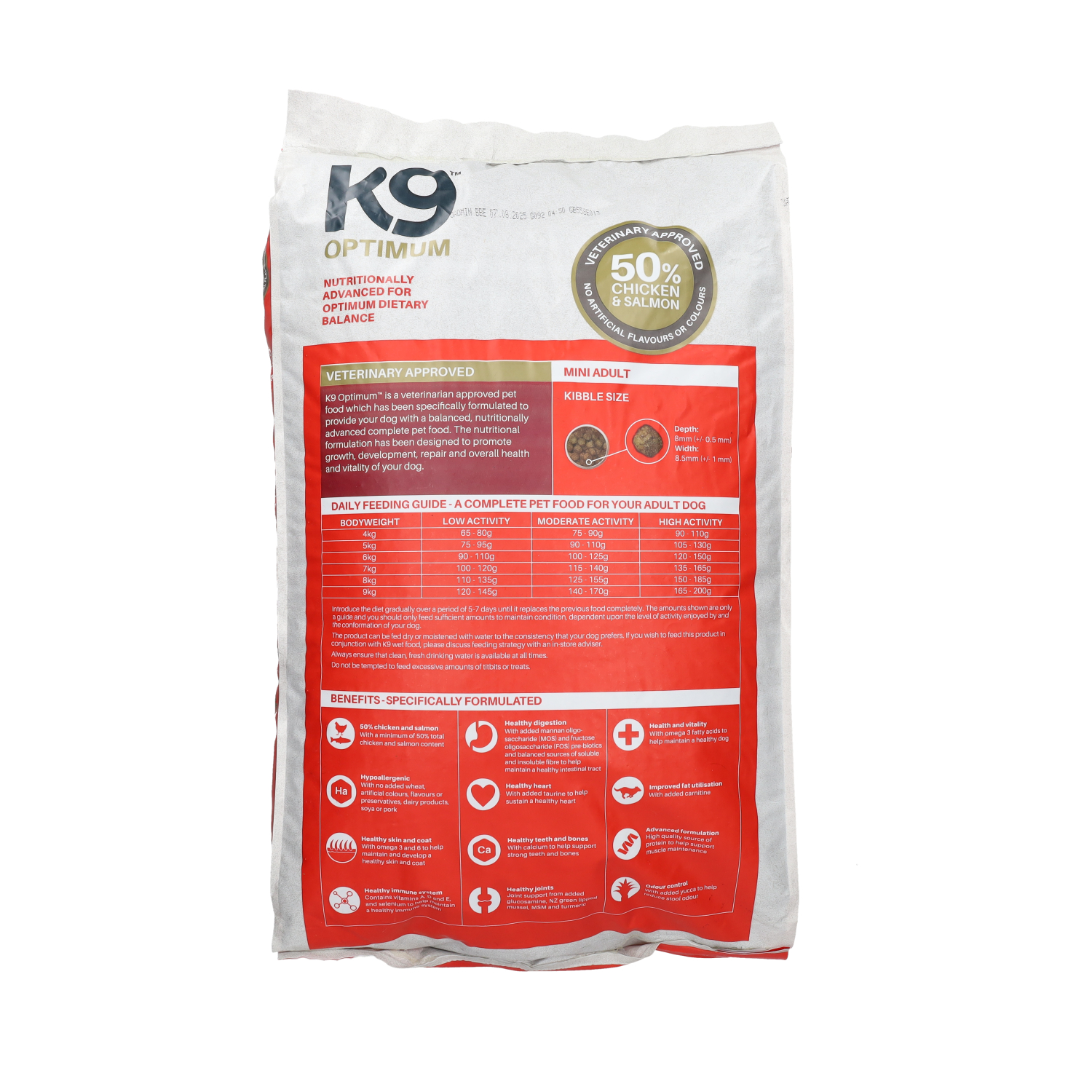K9 Adult Dog Food Mini Chicken 12kg | Jollyes