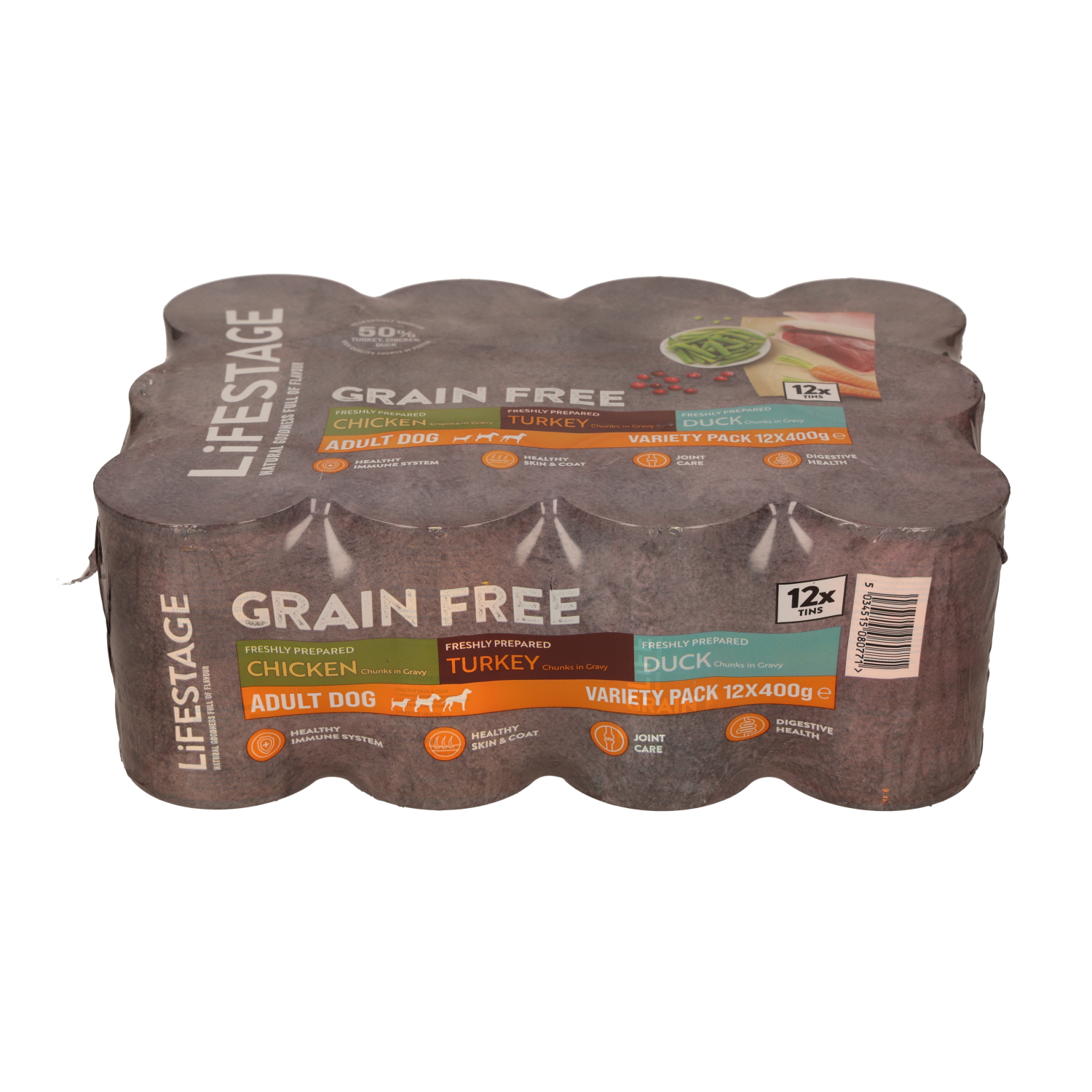 Lifestage Lifestage Variety Adult Wet Dog Food pet food packaging