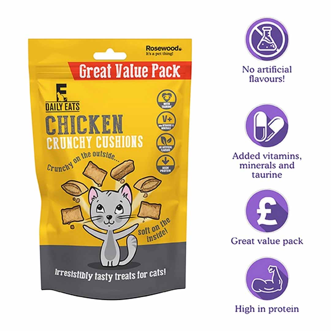 Webbox Cat Sticks Cat Fest Pillows With Chicken Creme – High-Protein ...