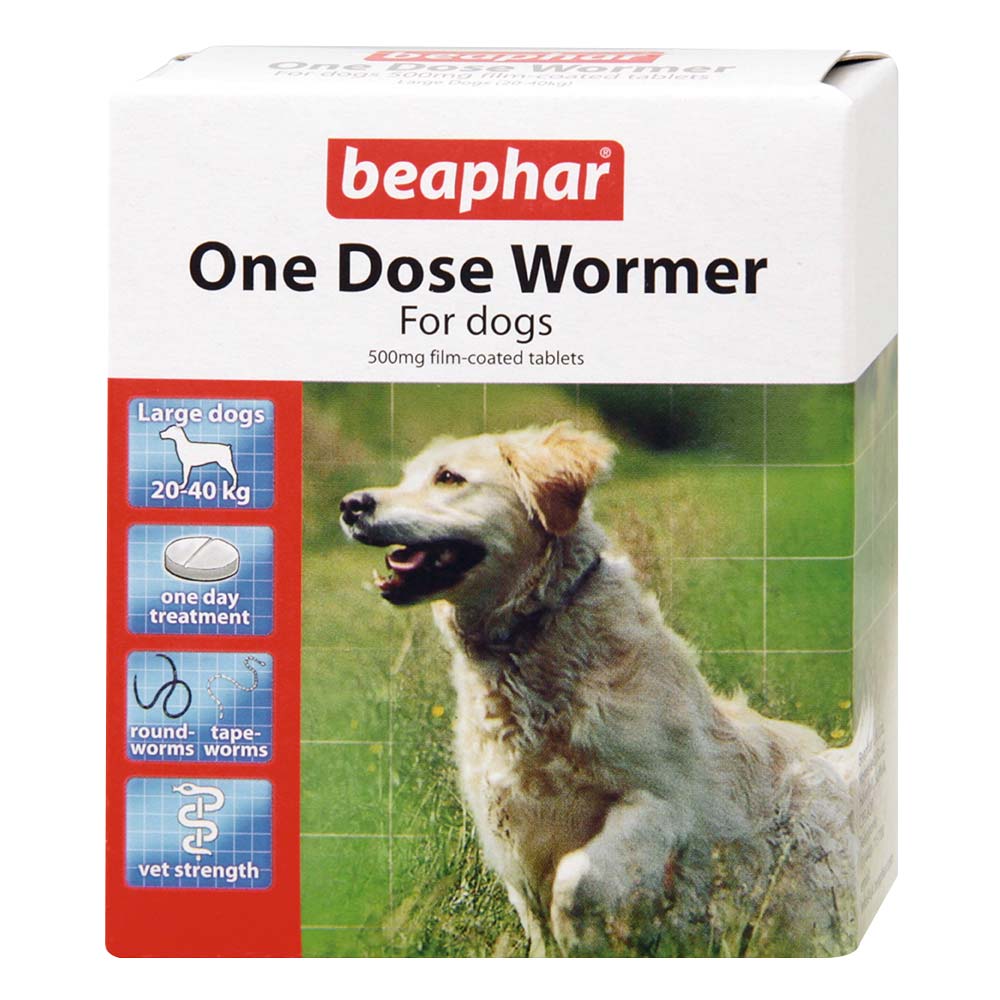 Beaphar One Dose Wormer for Large Dogs Dog Wormers