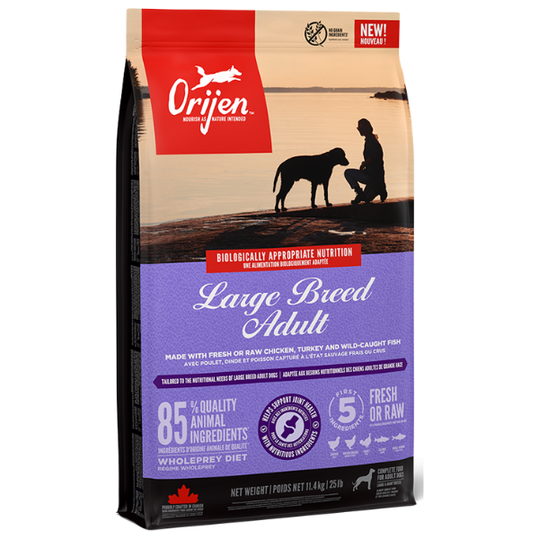 Orijen Orijen Adult Dry Dog Food pet food packaging