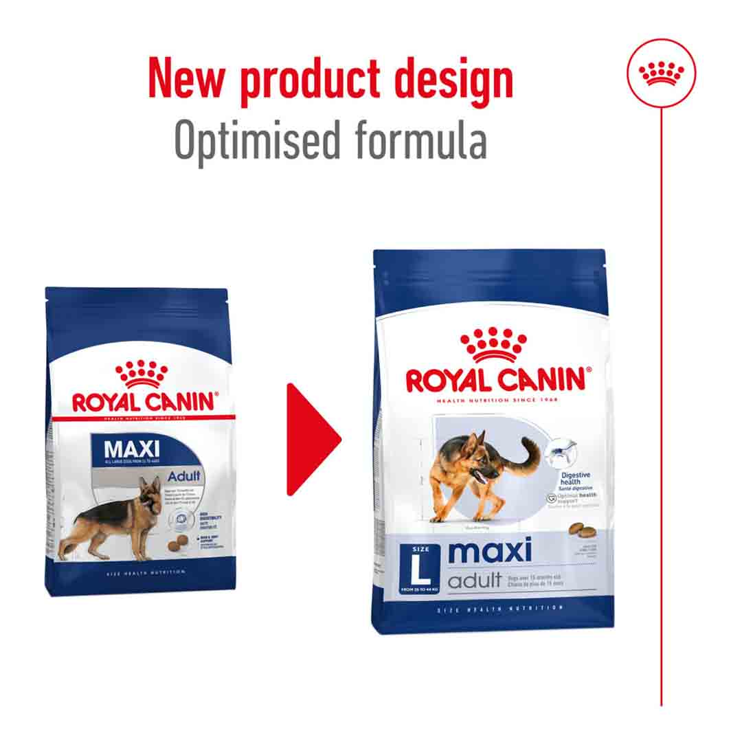 Royal Canin Dry Dog Food Maxi Adult 15kg | Jollyes