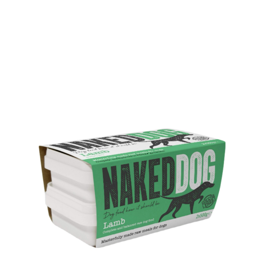 Naked Dog Naked Dog Raw Lamb Adult Dry Food pet food packaging