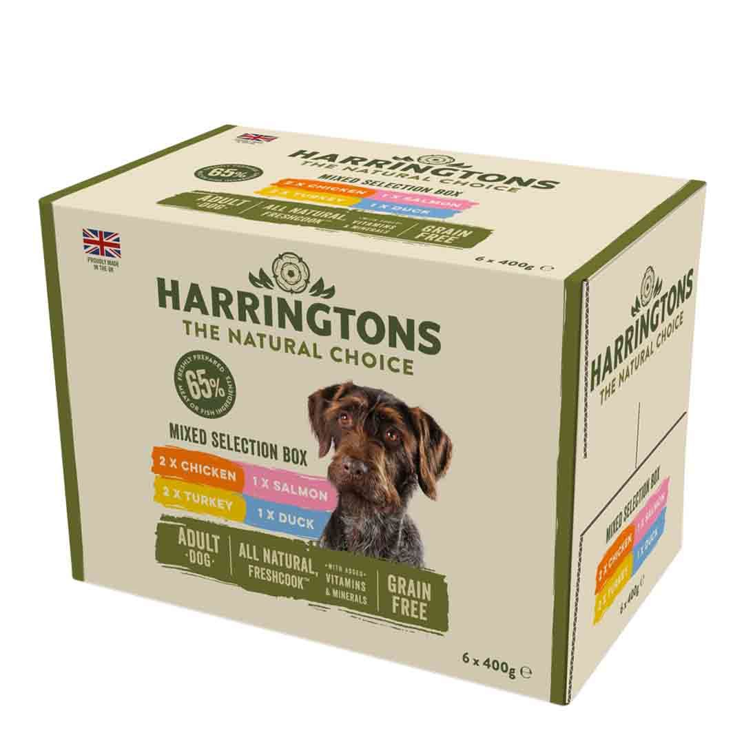 HarringtonsThe Natural Choice Wet Dog Food Mixed Selection 6 x