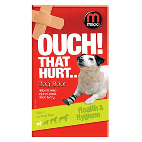 Mikki Boots for Dogs, Size 1 Dog Supplies Pet Products
