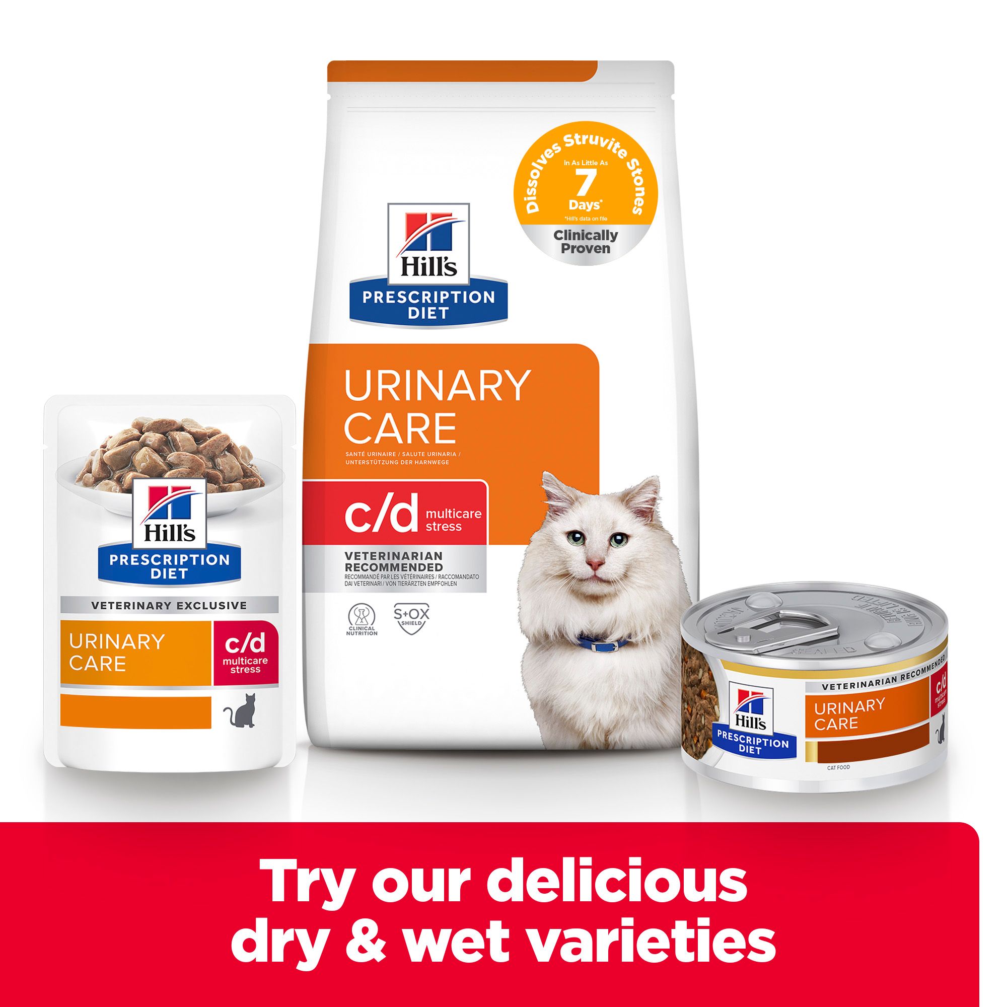 Hill'S Prescription Diet C/D Multicare Stress Urinary Care Dry Cat