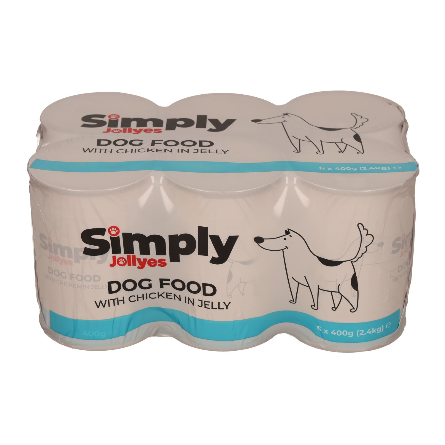 Jollyes Brand Jollyes Brand Simply Chicken Adult Wet Dog Food pet food packaging