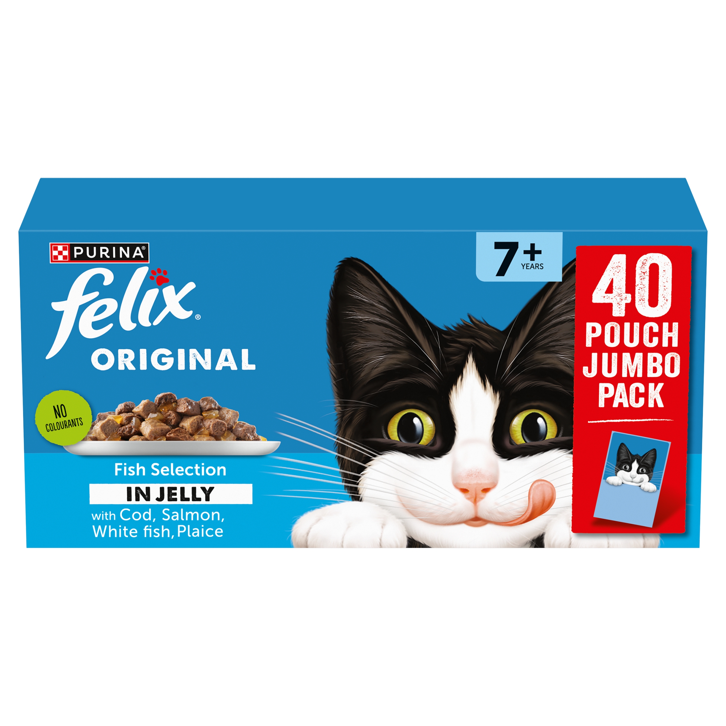 Felix Felix Selection Senior Wet Cat Food pet food packaging