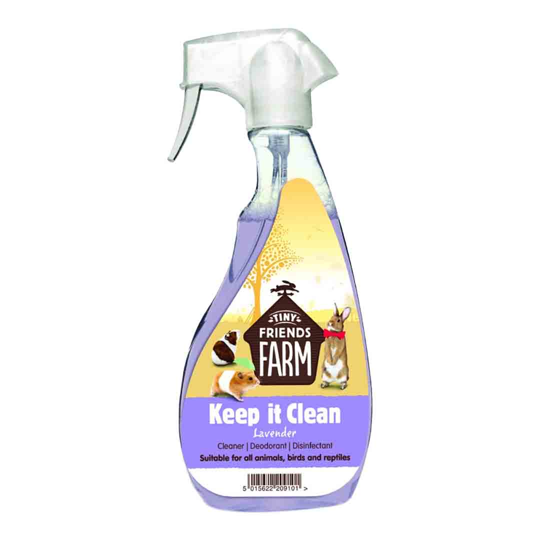 Supreme Keep It Clean Lavender Hutch And Cage Disinfectant 500ml Bird Cages & Accessories