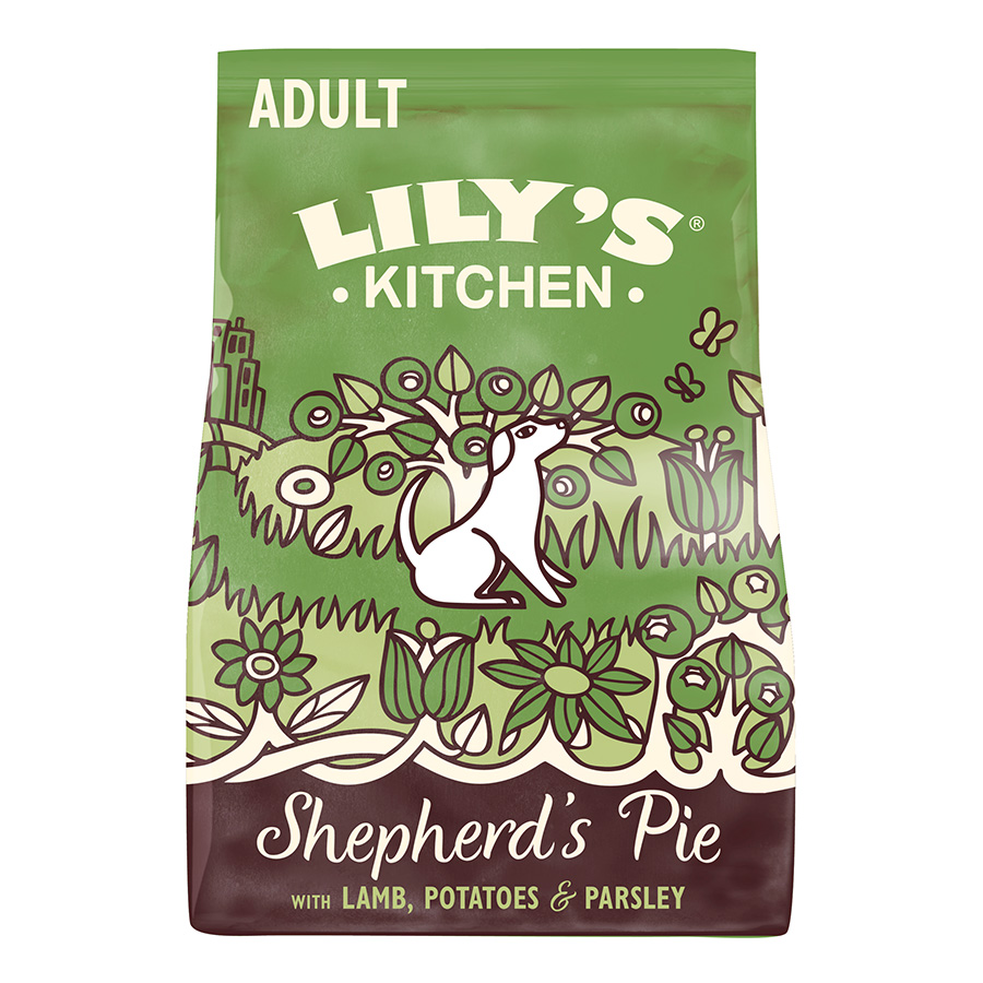 Lily's Kitchen Lily'S Kitchen Shepherd Pie Lamb Adult Dry Dog Food pet food packaging
