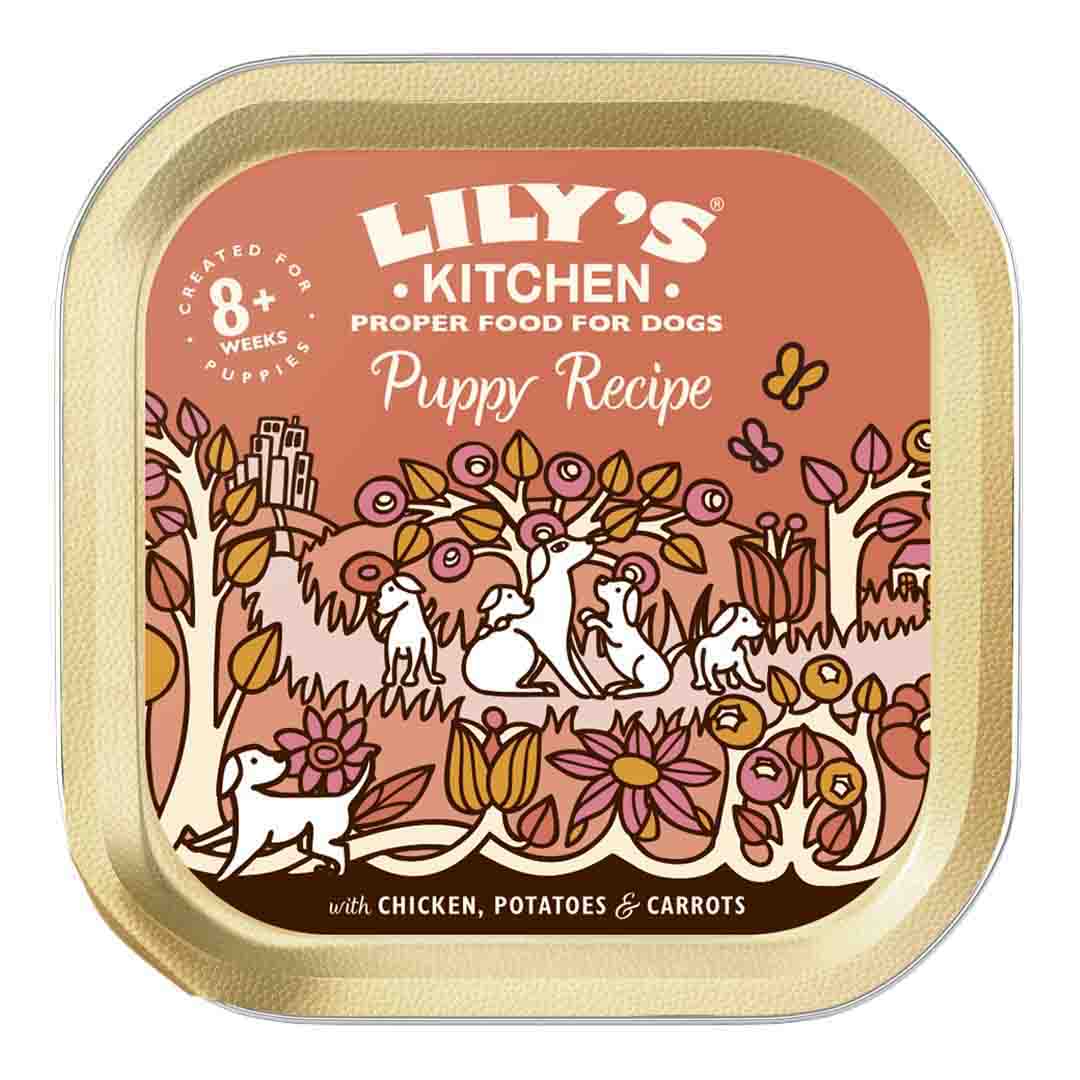 Lily's Kitchen Lily'S Kitchen Dinner For Chicken Puppy Dry Dog Food pet food packaging