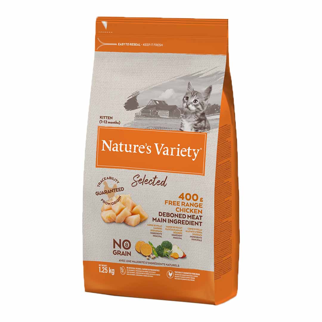 Nature's Variety Selected Dry Free Range Chicken Kitten Food