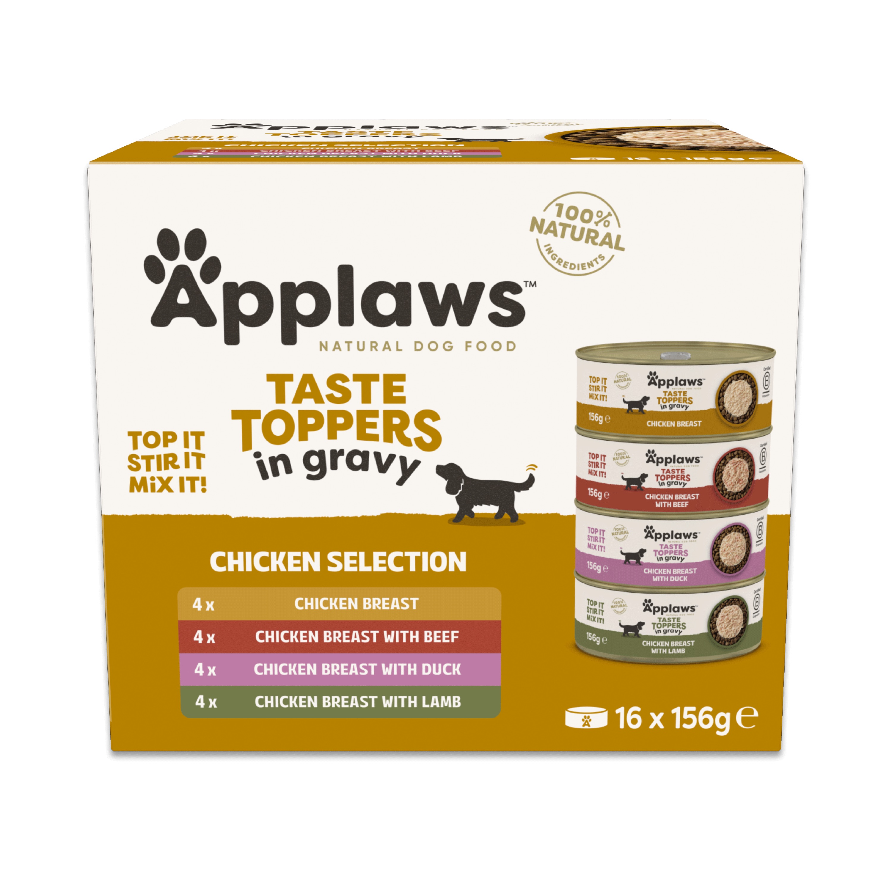 Applaws Applaws Taste Toppers Chicken Adult Wet Dog Food pet food packaging