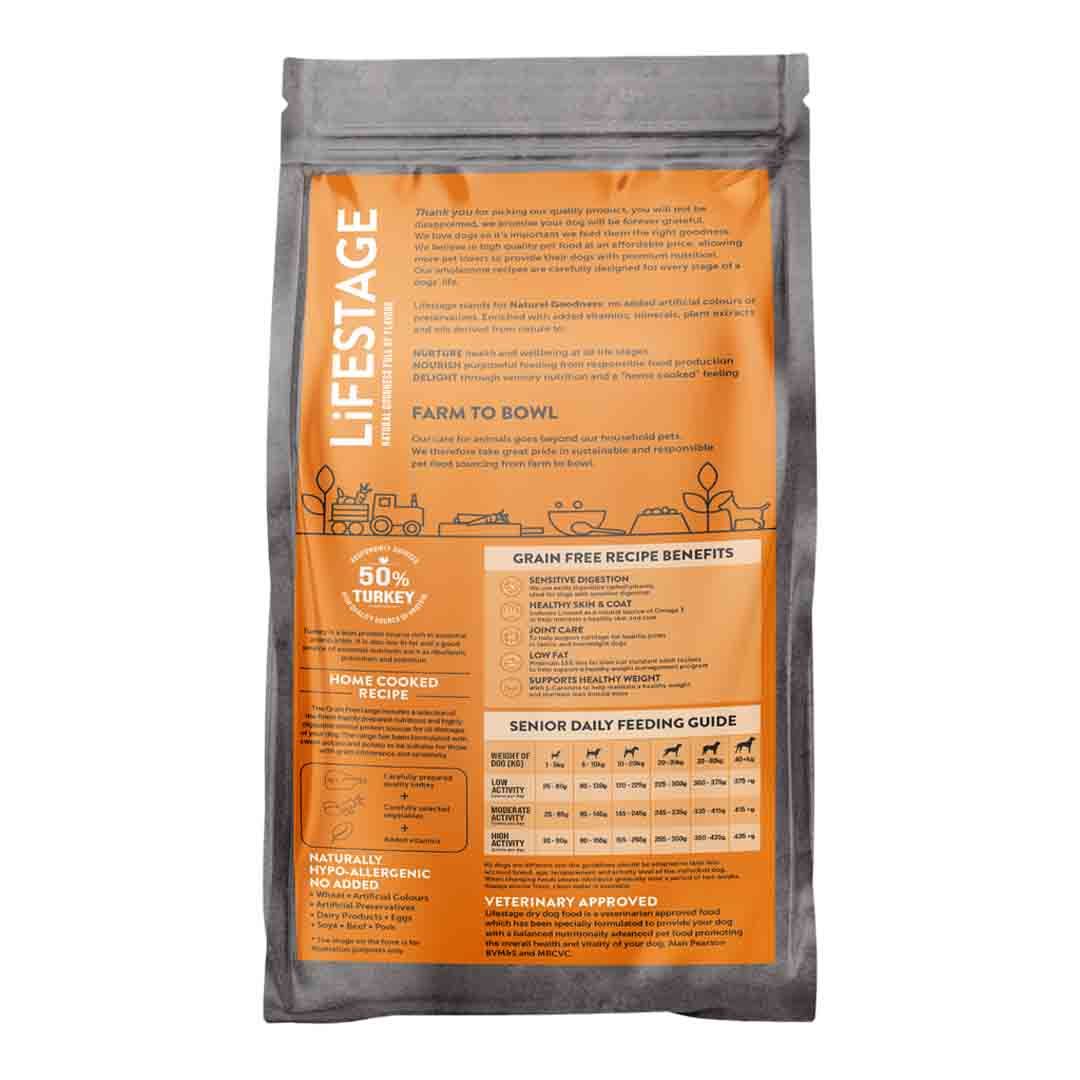 Lifestage Grain Free Turkey with Sweet Potato and Cranberry Dog Food