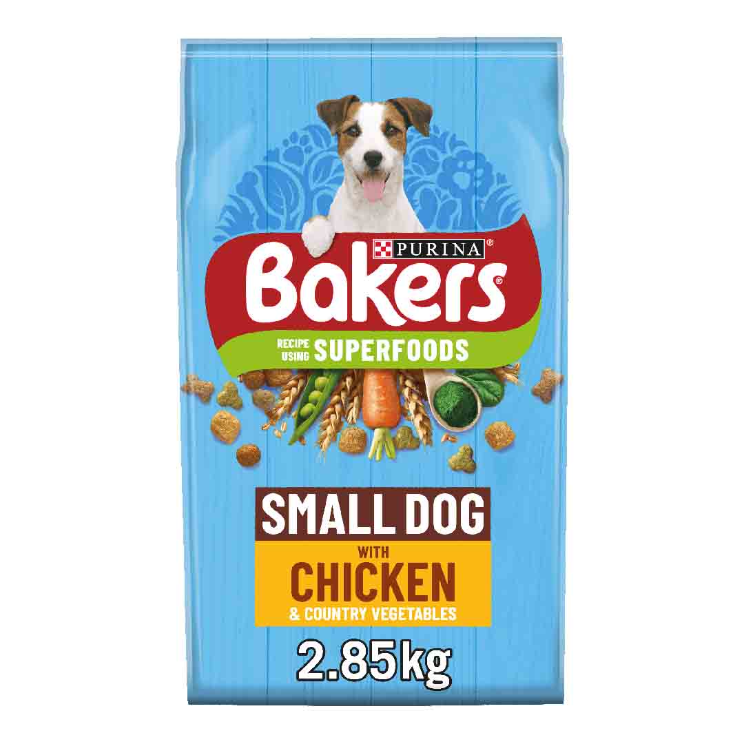 Bakers Bakers Small Chicken Adult Dry Dog Food pet food packaging