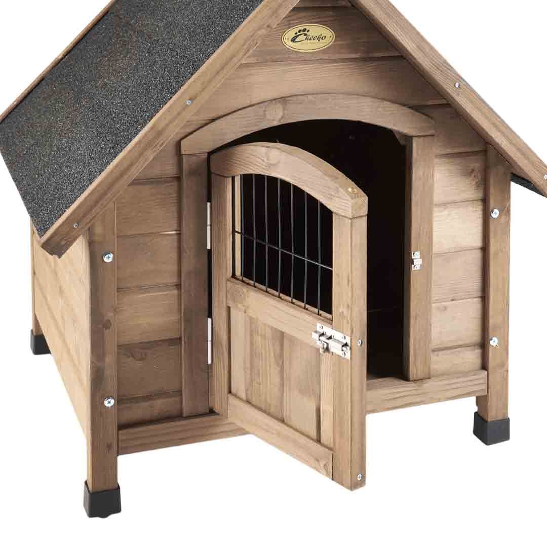 Cheeko Apex Wooden Kennel Small Dog Kennels