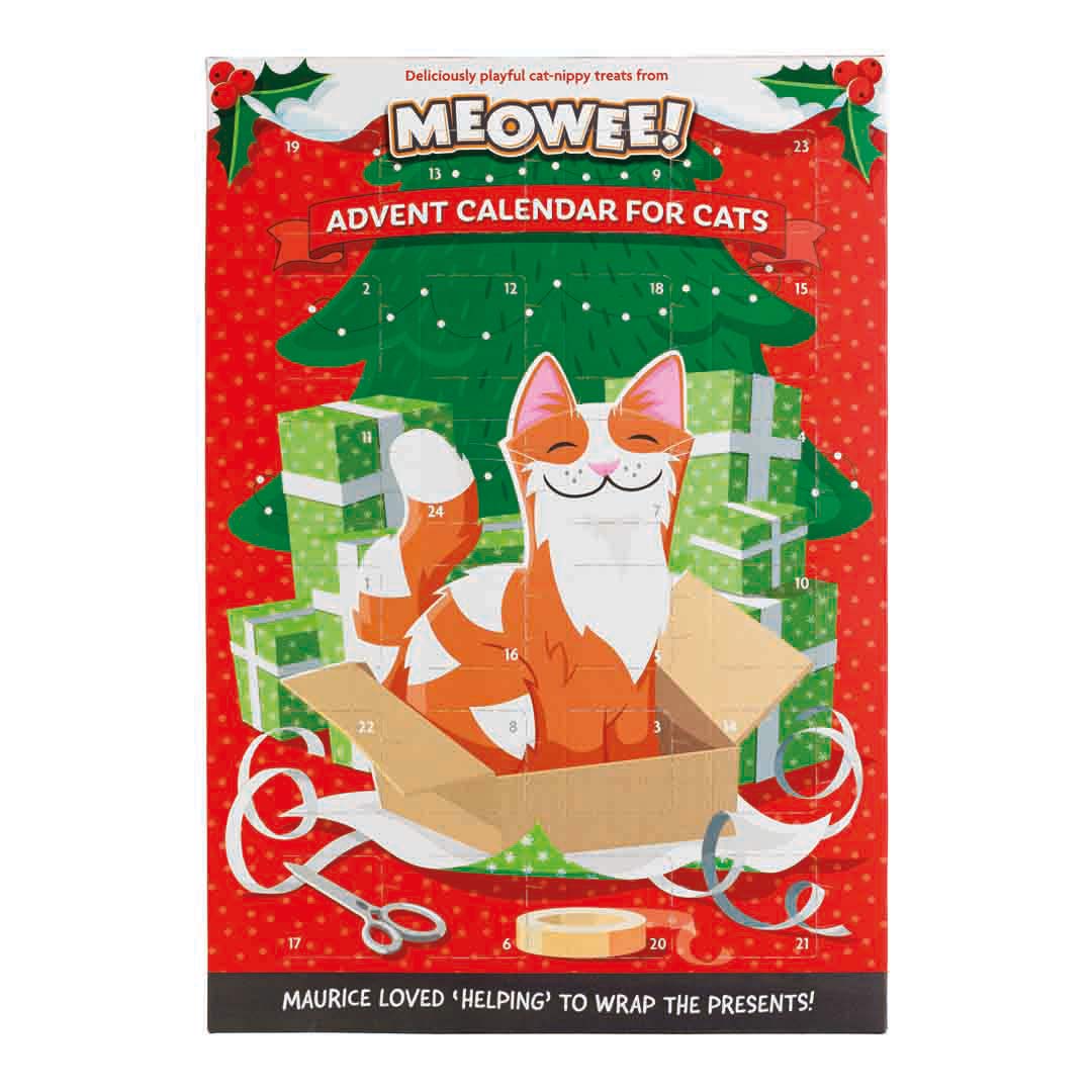 Cat Nippy Christmas Cat Advent Calendar Cat Treats