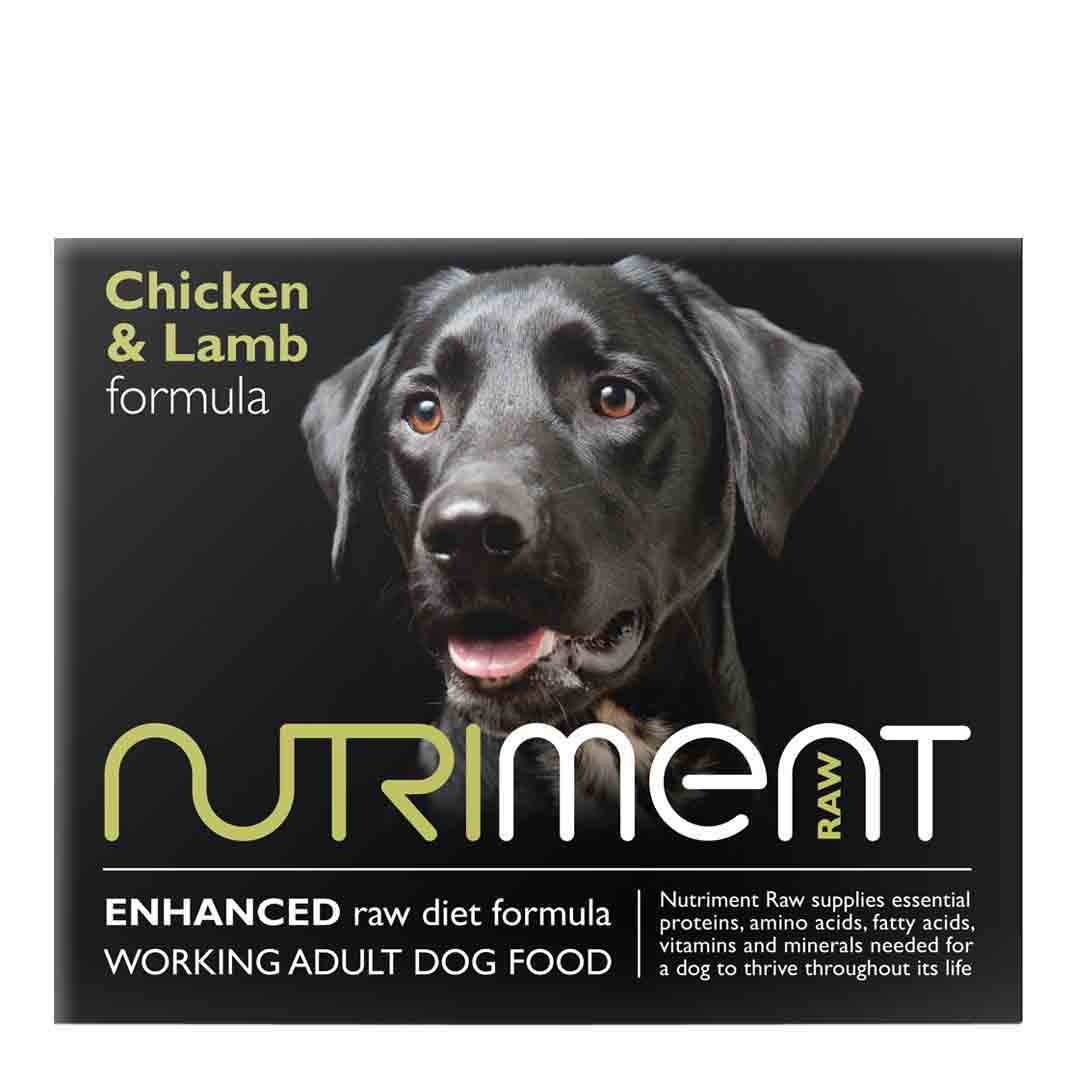 Nutriment Chicken and Lamb Formula Raw Dog Food Jollyes