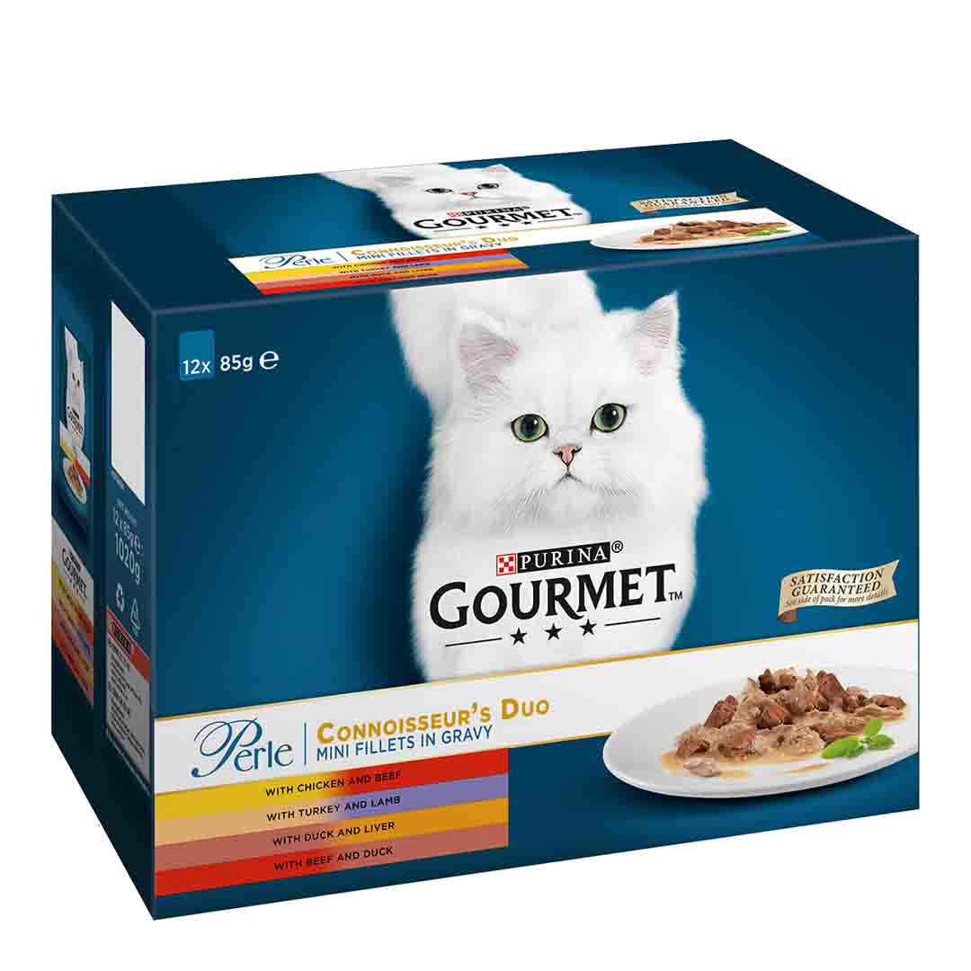 Gourmet Gourmet Perle Beef Chicken Adult Wet Cat Food pet food packaging