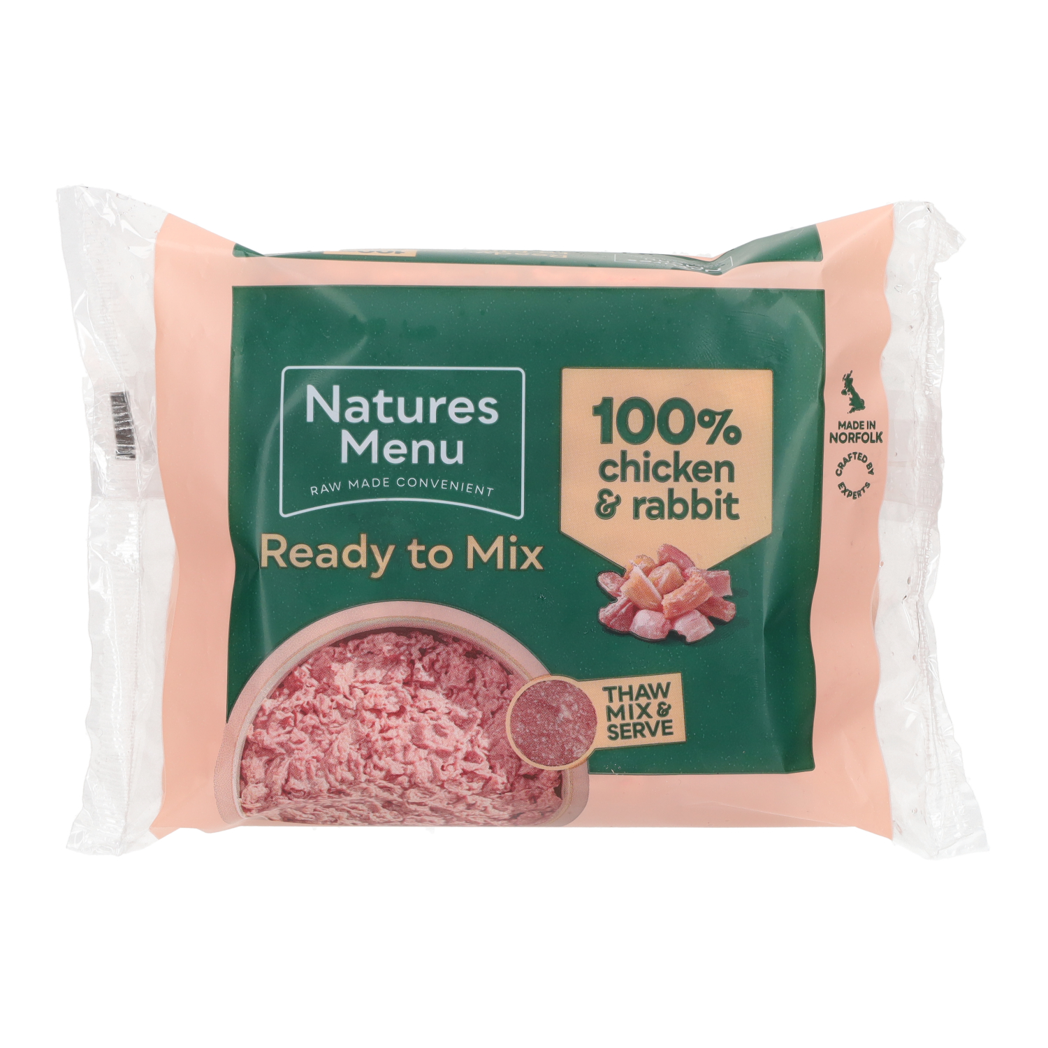 Natures menu Natures Menu Raw Chicken Rabbit Adult Dry Dog Food pet food packaging