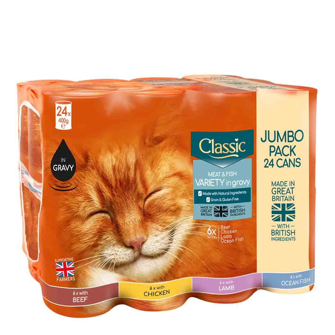Butcher's Classic Variety 24 Can Cat Food Wet Cat Food
