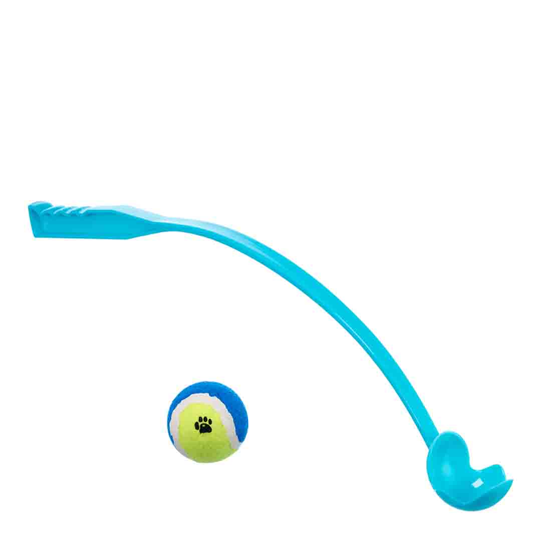 Hond Bal Thrower Tennis Ball Launcher Pick-up En Gooi