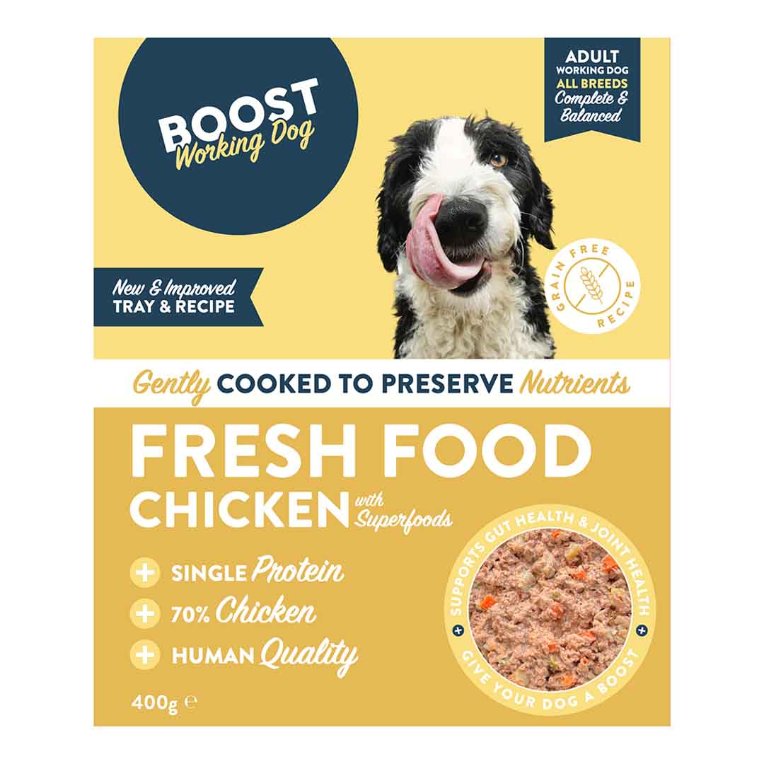 Jollyes Brand Jollyes Brand Boost Chicken Adult Dry Dog Food pet food packaging