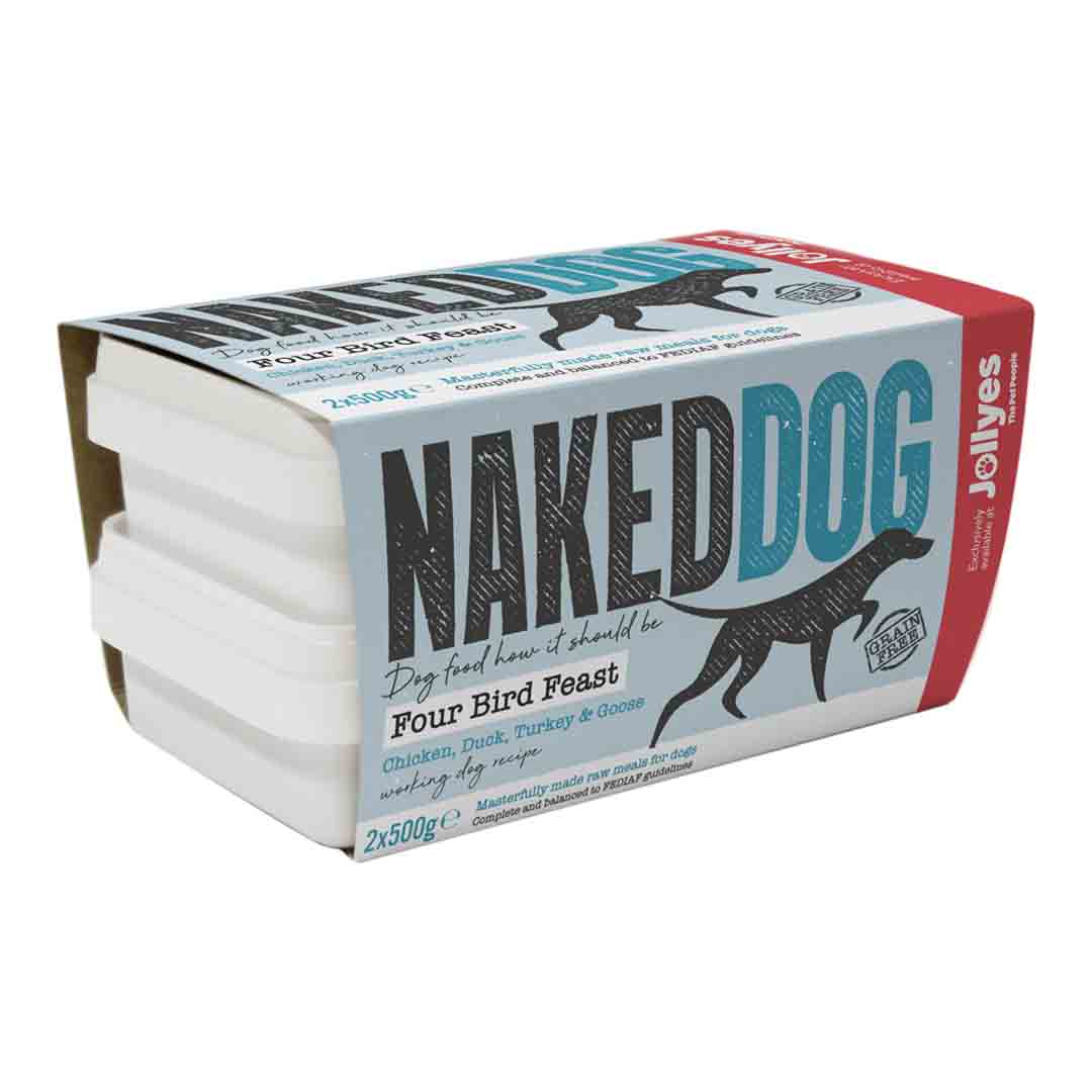 Naked Dog Naked Dog Raw Four Bird Roast Adult Dry Food pet food packaging