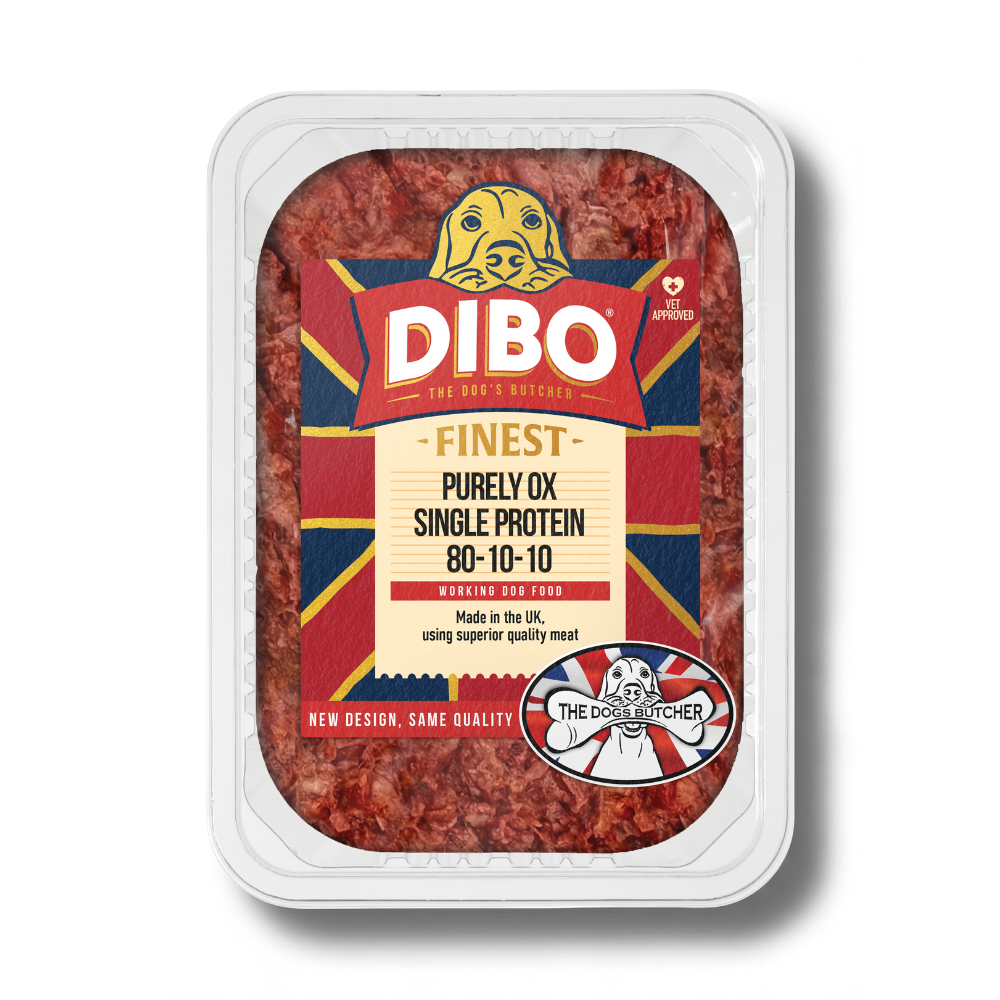 Jollyes Brand Jollyes Brand Dibo Purely 10 Raw Adult Dry Dog Food pet food packaging