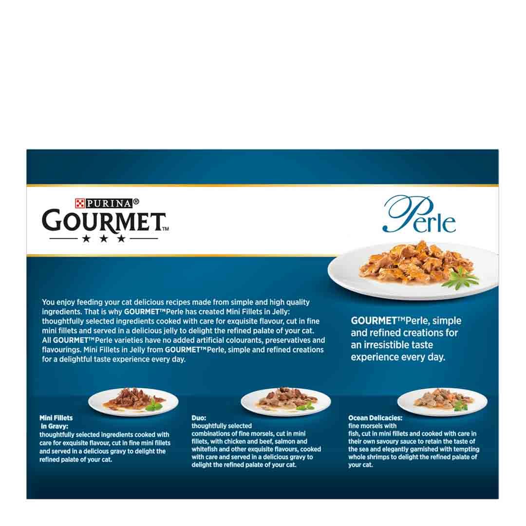 Gourmet Perle Pouch Country Medley in Jelly (Turkey, Trout, Duck & Game